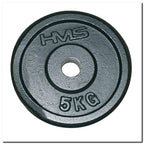 Black plate 5kg HMS TCZ05 17-61-003 Accessories/Training equipment Your Sports Performance