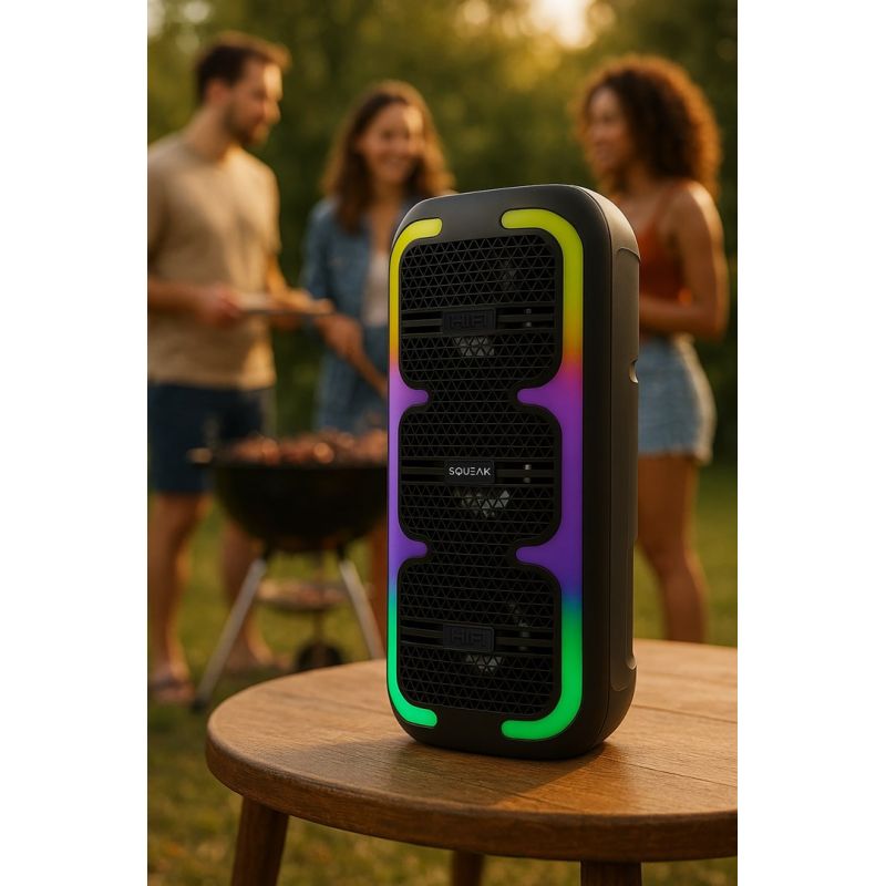 SQUEAK KARAOKE SPEAKER BEATONE BLUETOOTH 5.3, 45W FM RADIO, MICROSD, AUX, USB, USB-C SQ1009 In preparation Your Sports Performance