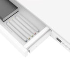 Activejet ET119W-C electric height-adjustable desk in white. Tabletop dimensions: 140 x 70 cm. Biurka/Biurka nowoczesne Your Sports Performance