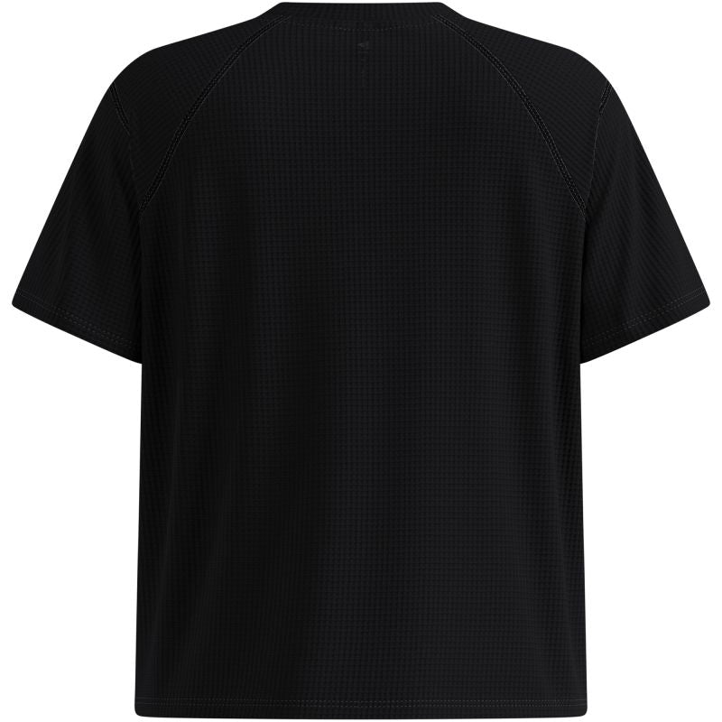 Women's Odlo CUBIC short-sleeve crew-neck T-shirt, black