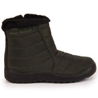 Waterproof snow boots with zipper NEWS W EVE181D khaki Footwear/Outdoor/News Your Sports Performance