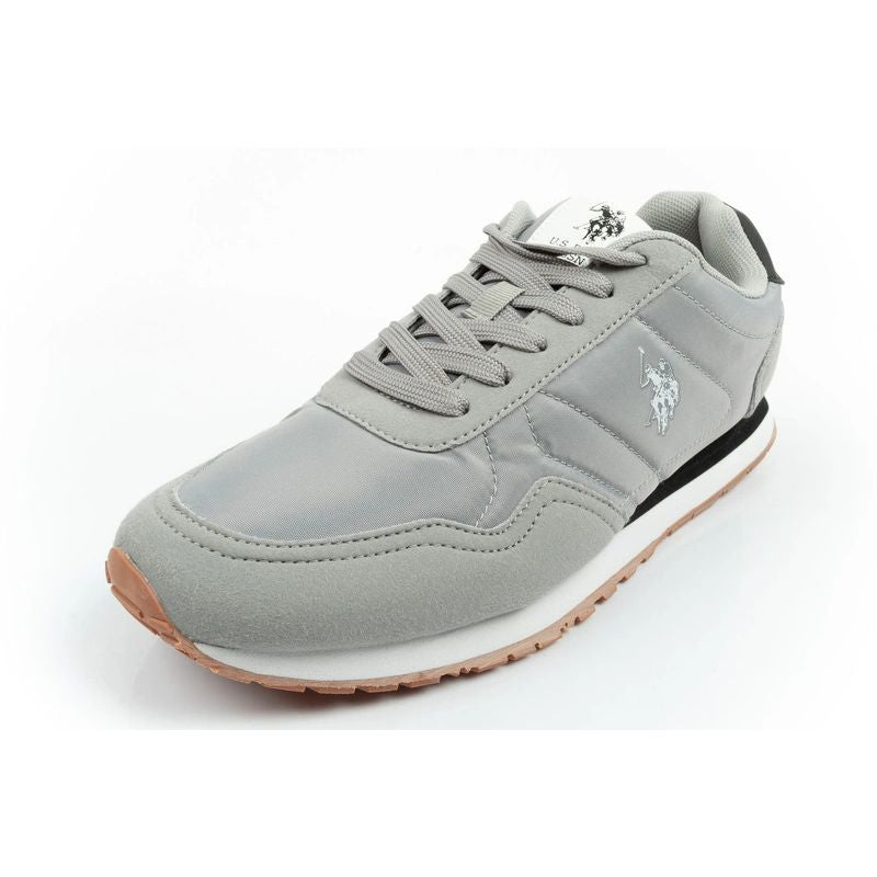 US Polo Assn sports shoes sneakers men's fashionable comfortable gray Your Sports Performance