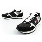 Tommy Hilfiger Men's Tjm Runner Casual Black Sneakers Tommy Hilfiger