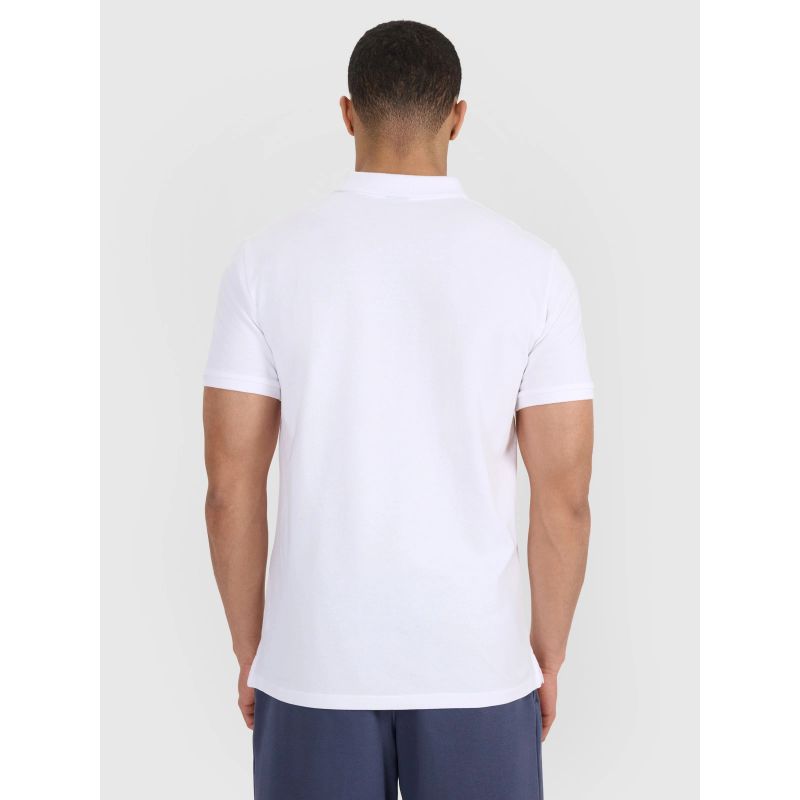 Men's polo shirt 4F 4FWSS25TPTSM704-10S *Kategoria tymczasowa Your Sports Performance