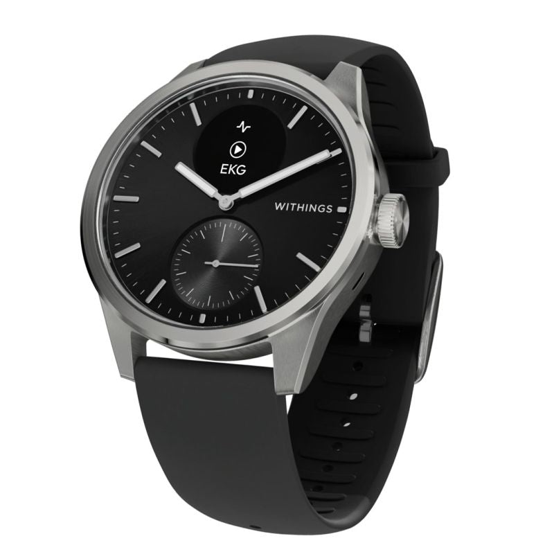 Withings ScanWatch 2 1.6 cm (0.63") OLED 42 mm Hybrid Stainless Steel (model HWA10 4-All-Int) Akcesoria sportowe i turystyczne/Zegarki sportowe Your Sports Performance