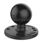 RAM MOUNT Mounting base for flat surface, "ball" RAM-202U In preparation Your Sports Performance
