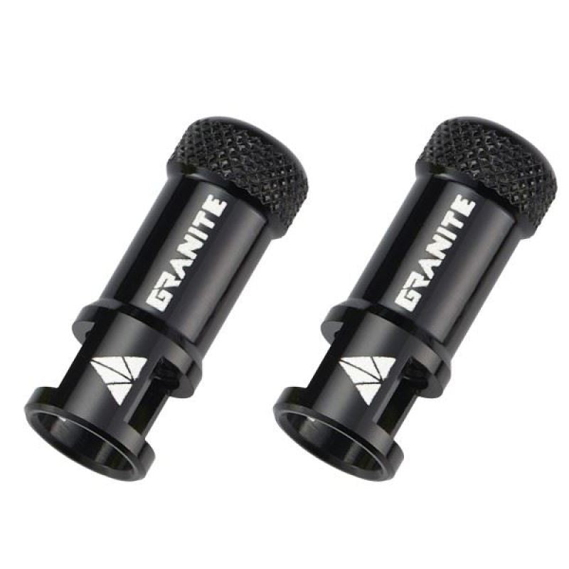 GRANITE valve caps FV JUICY black In preparation Your Sports Performance