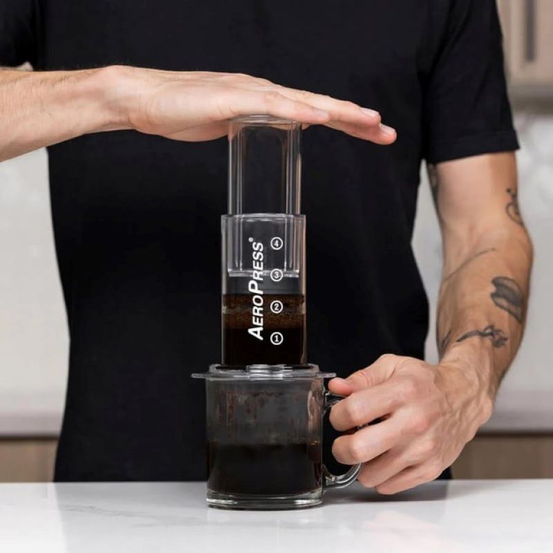 Aeropress Clear Coffee Maker AGD - Produkty/Zaparzacze i kawiarki Your Sports Performance