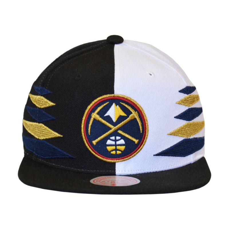 Mitchell & Ness NBA Diamond Cut Denver Nuggets Cap - HHSS1093-DNUYYPPPBKWH Odzież/Czapki/Czapki z daszkiem Your Sports Performance