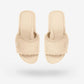 Kubota flip-flops with velcro and beige fur K24AW-100-001-03-1 *Kategoria tymczasowa Your Sports Performance