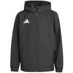 adidas Entrada 26 All Weather Kids Jacket Black JZ9104 adidas
