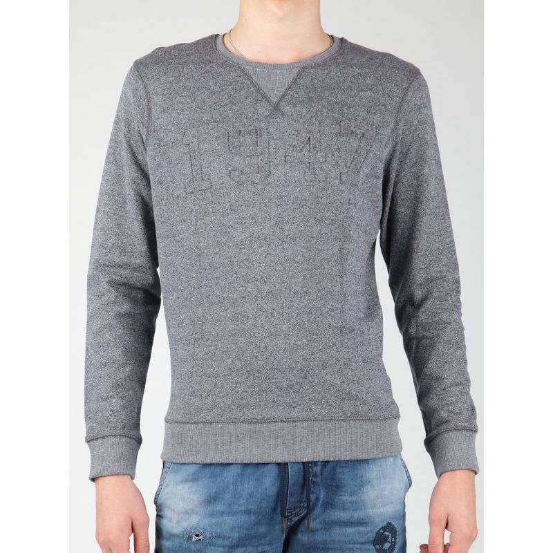 Wrangler Logo Crew Sweat M W6518HG35 Clothing/Lifestyle/Wrangler Your Sports Performance