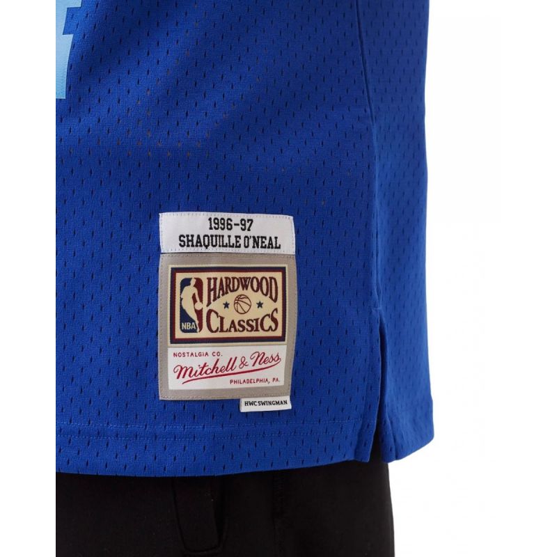 Mitchell &amp; Ness NBA Swingman Los Angeles Lakers Shaquille O'Neal M T-shirt SMJYAC18013-LALROYA96SON Clothing/Lifestyle/T-shirts/Mitchell & Ness Your Sports Performance