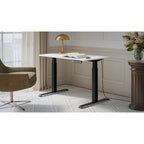 Electric height adjustable desk MOON 121x67x72-120 black/white Biurka/Biurka nowoczesne Your Sports Performance