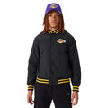 New Era NBA Los Angeles Lakers Script Bomber Jacket - 60332205 New Era