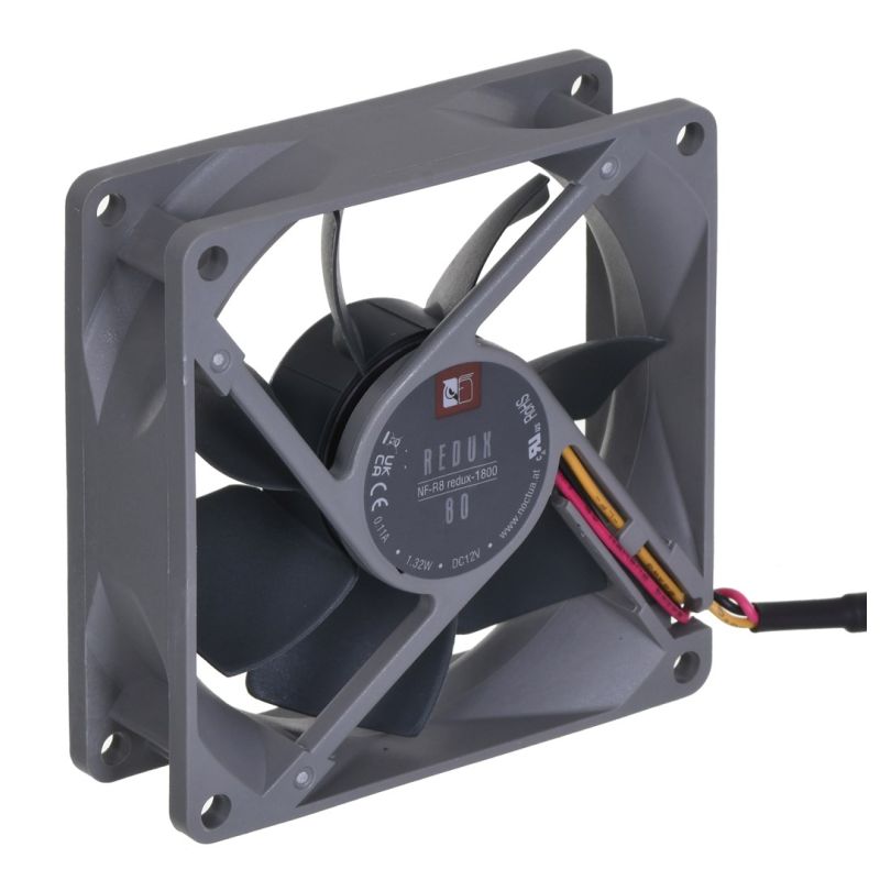 NOCTUA redux 80mm fan 17.1 dBA / 1800 RPM Chłodzenie/Chłodzenie - wentylatory Your Sports Performance