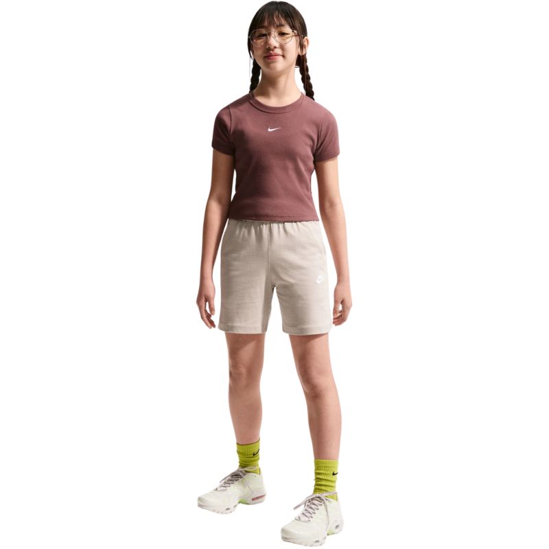 Nike Sportswear Club Kids' Shorts Cream FZ5512 236