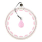 HMS HHW06 hula hoop with studs, weight and counter, pink In preparation Your Sports Performance