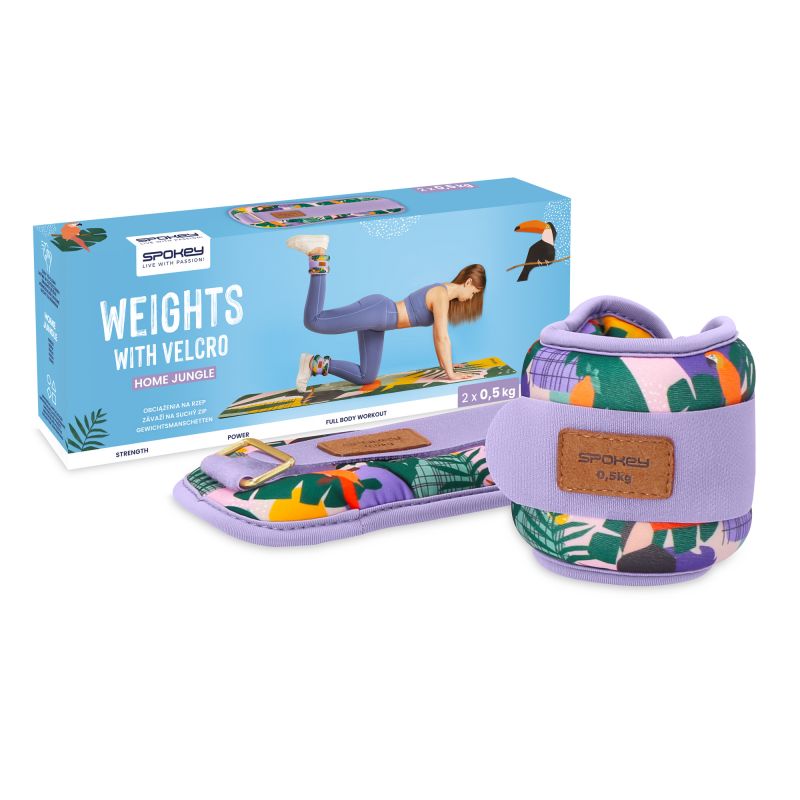 Spokey HOME JUNGLE ankle and wrist weights 2x 0.5 kg Accessories/Training equipment Your Sports Performance