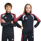 adidas Tiro 26 League Training Top for kids, black, white, and red, JY7159 adidas