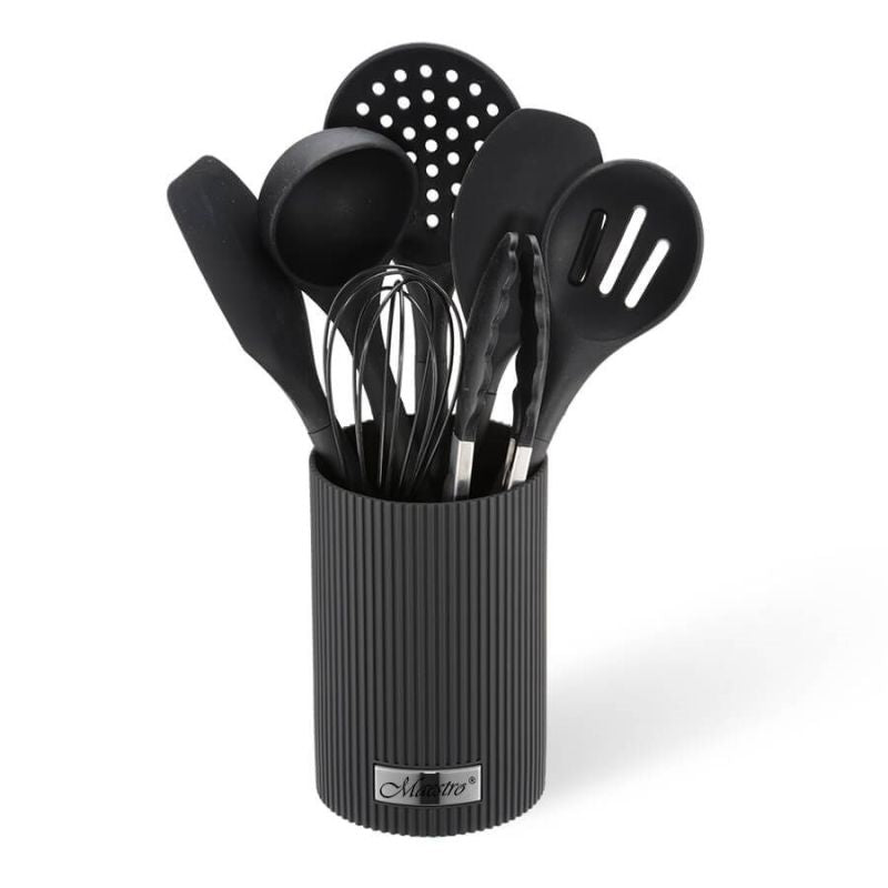 Kitchen utensils 8 pieces MR-1542-BLACK MAESTRO AGD - Produkty/Sztućce i przybory kuchenne Your Sports Performance