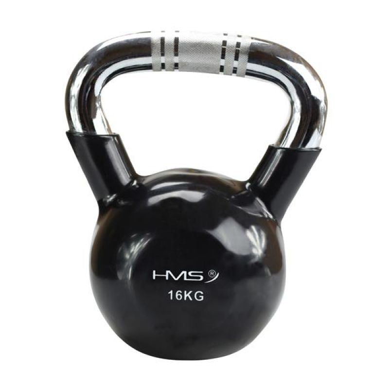 Kettlebell HMS KTC20 BLACK cast iron knurled handle Accessories/Training equipment Your Sports Performance