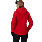 Women’s 4F F1221 Ski Jacket, Red 4FWAW26TTJAF1221 62S