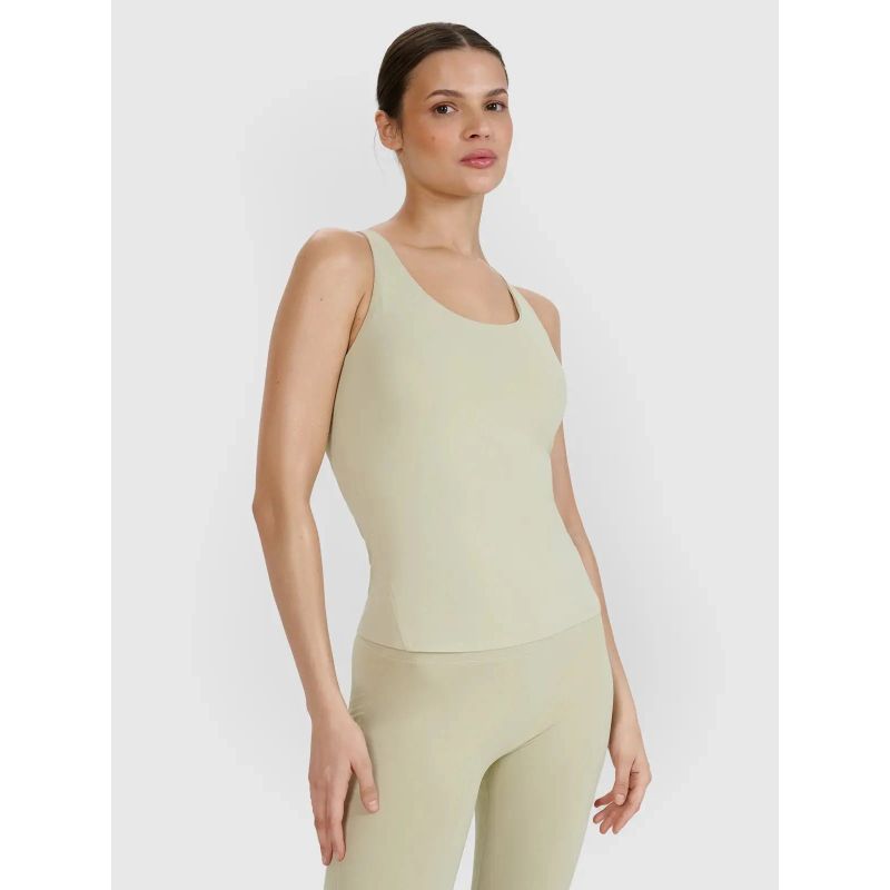 Women's quick-drying slim yoga and pilates top 4F 4FWSS25TFSLF428-42S 4f