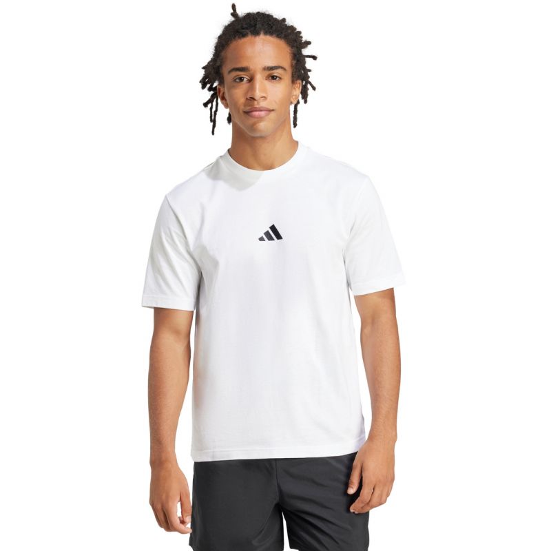 adidas Essentials Small Logo Single Jersey M JF1092 Clothing/Lifestyle/T-shirts Adidas