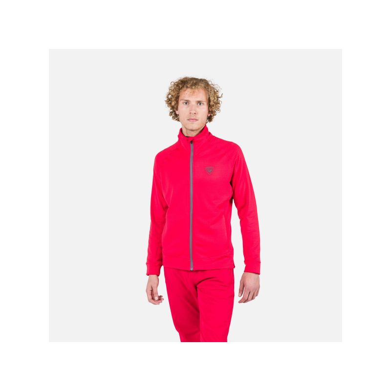 Rossignol Blackside Fleece Fz Sweatshirt Red Import z PMSport Your Sports Performance