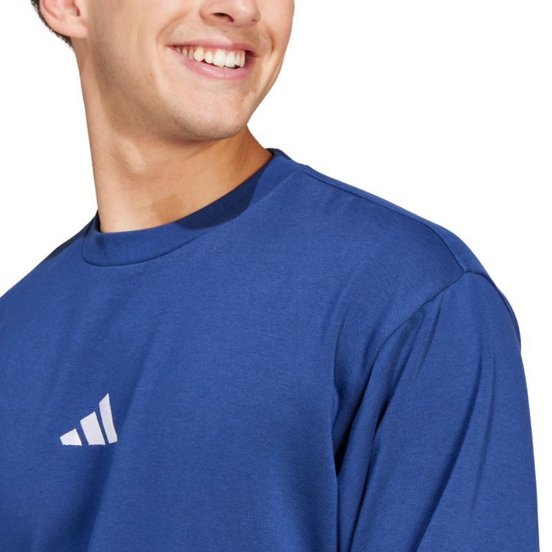 Men's adidas Essentials Feelcozy sweatshirt blue JE3792