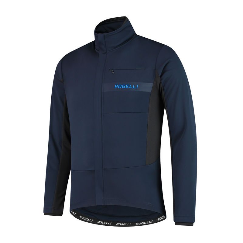 Rogelli BARRIER jacket blue M Clothing Your Sports Performance
