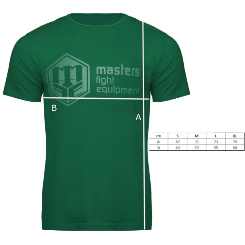 Masters M T-shirt TS-GREEN 04113-10M Clothing/martial arts/koszulki Your Sports Performance