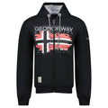 Geographical Norway Grusty DB 100 M sweatshirt WZ3083H/GN-Black Clothing/Outdoor/Geographical Norway Your Sports Performance
