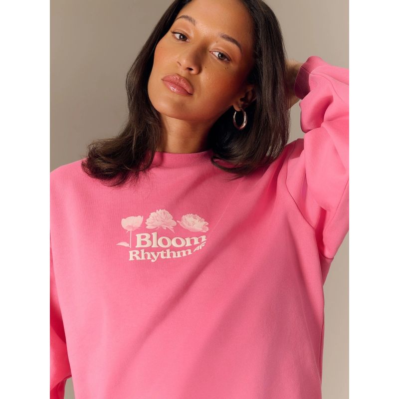Women's loose sweatshirt without hood 4F 4FRSS26TSWSF2832-54S 4f