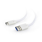 GEMBIRD CCP-USB3-AMCM-1M-W cable (USB type CM - USB 3.0 M; 1m; white) Kable i adaptery/Kable USB Your Sports Performance