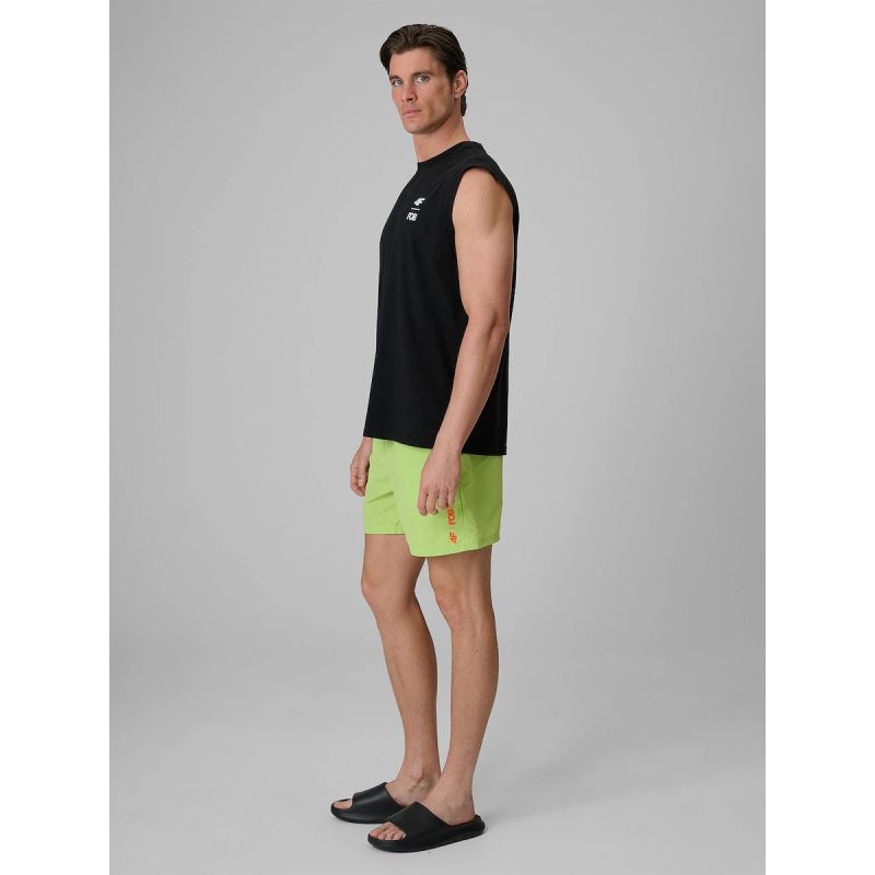 Men's 4F boardshorts with UPF50+ sun protection 4FRSS26UBDSM258-45S