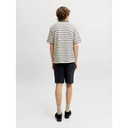 Jack&Jones men's shorts JPSTJAIDEN COBA STRIPE JOG SHORTS REG SN 12274413 BLACK Jack&Jones