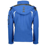 Geographical Norway Techno MEN 056 BS3 men's sports jacket, waterproof, blue (WU1060H/GN) In preparation Your Sports Performance
