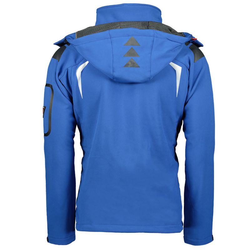 Geographical Norway Techno MEN 056 BS3 men's sports jacket, waterproof, blue (WU1060H/GN) In preparation Your Sports Performance
