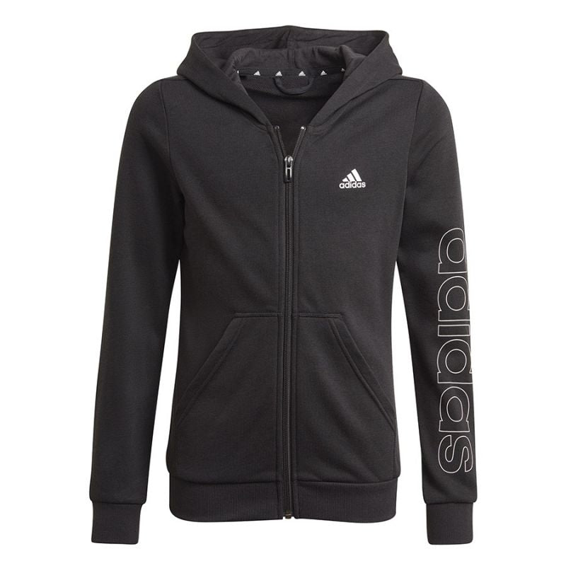 Adidas Essentials Logo Full-Zip Hoodie Jr GN4050 Clothing/Lifestyle Adidas