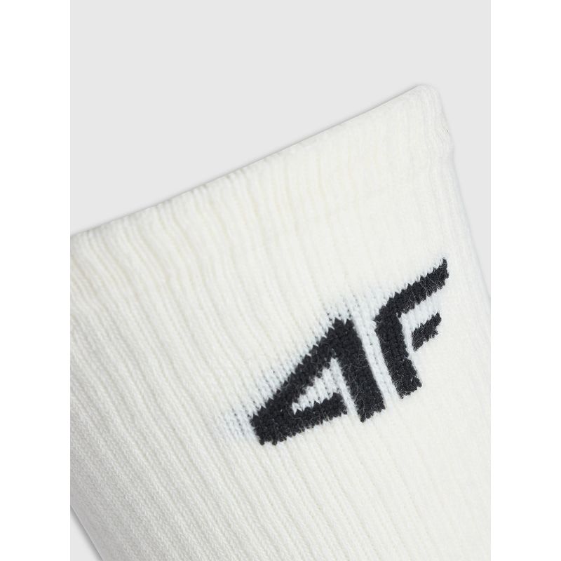 Boys' casual ankle socks (4-pack) 4F 4FJWAW25USOCM390-90S *Kategoria tymczasowa Your Sports Performance