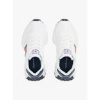 Tommy Hilfiger women's FLAG LOW CUT LACE-UP SNEAKERS T3X9-33877-1695X336-X336 WHITE/BLUE