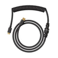 Glorious GMMK Coiled Cable Phantom Black, Spiralkabel, USB-C/USB-A, black Kable i adaptery/Kable USB Your Sports Performance