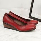 Red wedge pumps W Vinceza Footwear/Outdoor/Alpinus Your Sports Performance