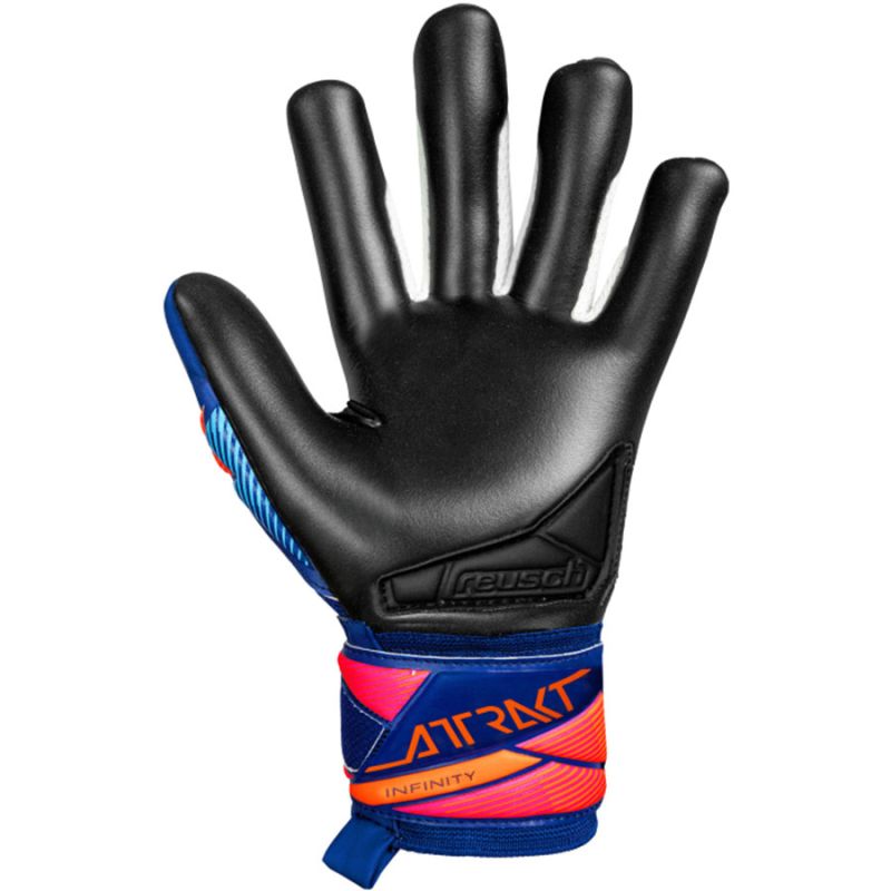 Reusch Attrakt Infinity Evolution NC Junior Goalkeeper Gloves Blue-Black 5672725 4127 To be categorized Your Sports Performance