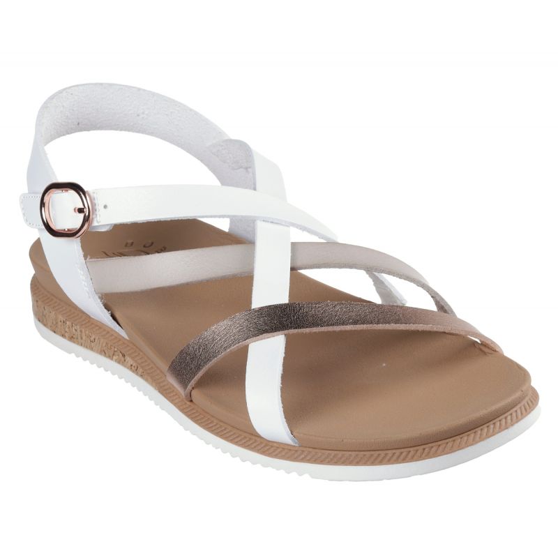 Skechers Bobs Desert Kiss Low sandals - Peak Rank W 114709-WHT Footwear/Lifestyle/Skechers Skechers