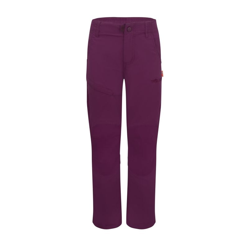 Kids’ trekking trousers for boys/girls Trollkids Kids Hammerfest Pants PRO Slim Fit mulberry (857-224)