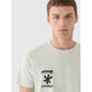 Men's regular printed T-shirt 4F 4FRAW24TTSHM2603-47S 4f