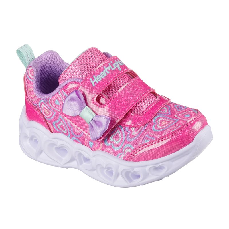Skechers Kids' Casual Shoes HEART LIGHTS BOOGIE LAND 303258N HPMT Skechers